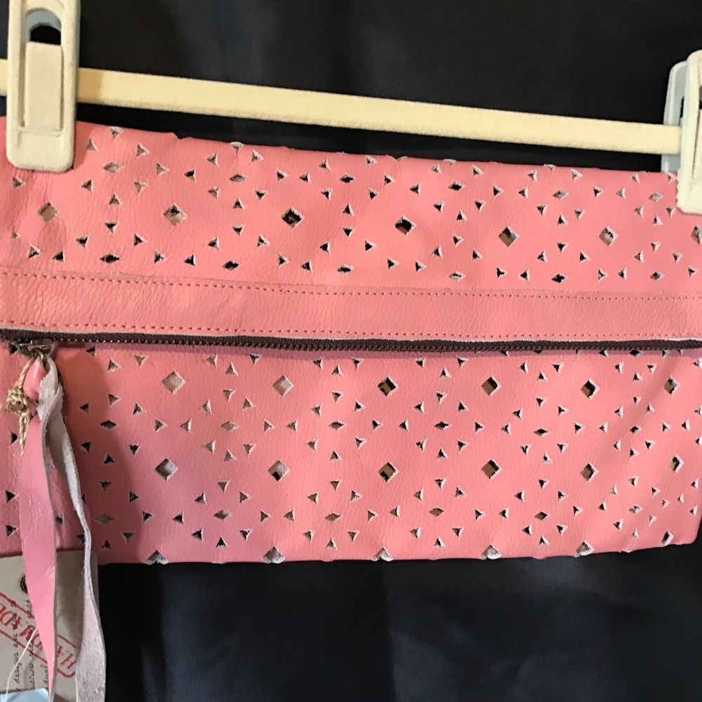 Make an offer - {Cleobella} Pink Issa Clutch NWT